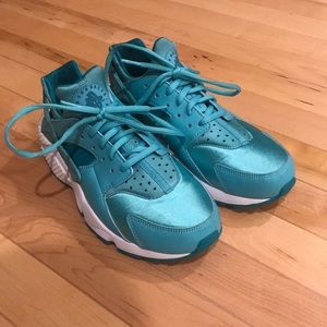 Nike Huaraches Teal/Blue
